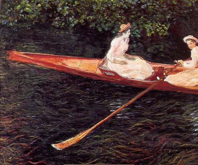 Claude Monet Boat on the Epte